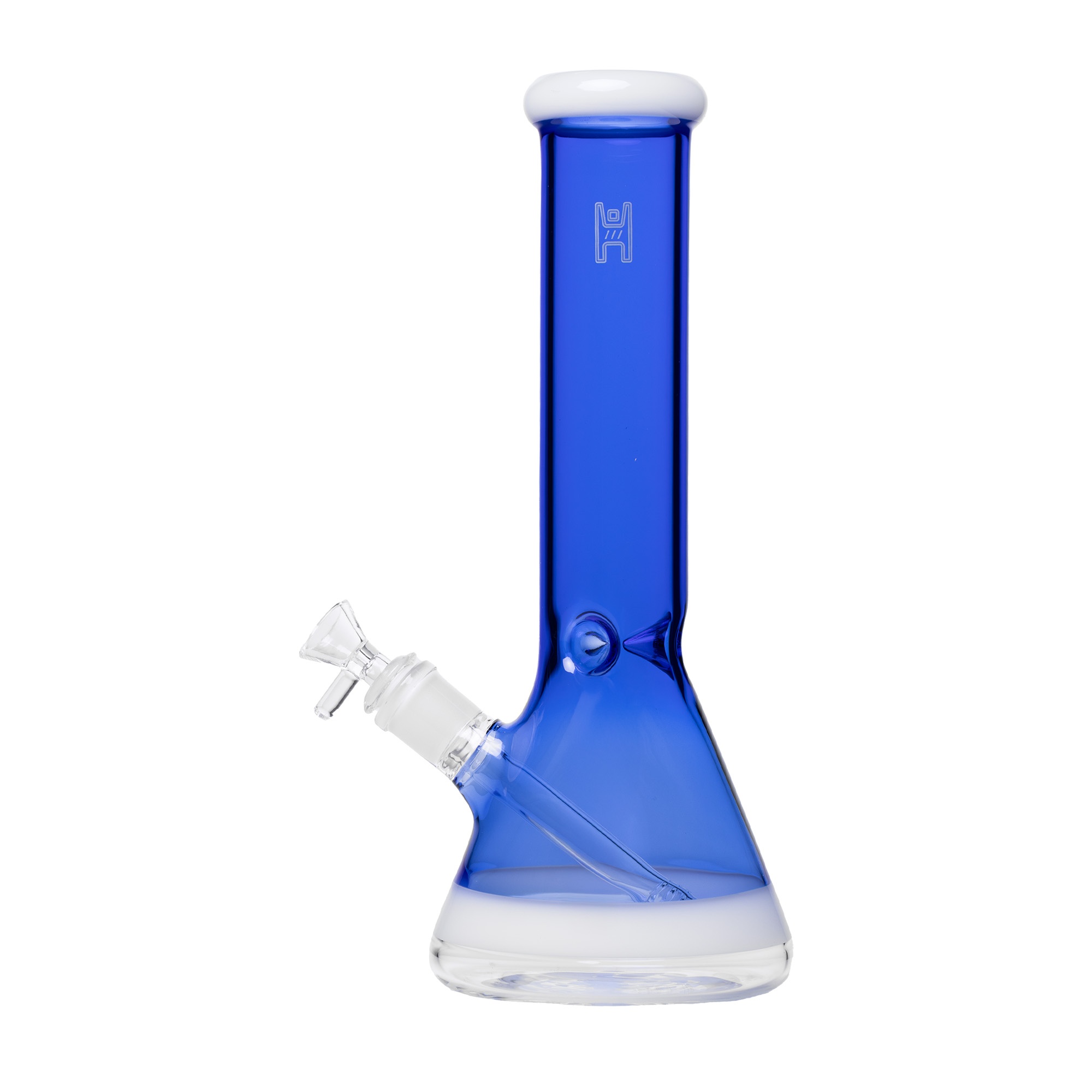Pixie's Pantry Human Grade 12-Inch Beaker Water Pipe in Light Blue colorway