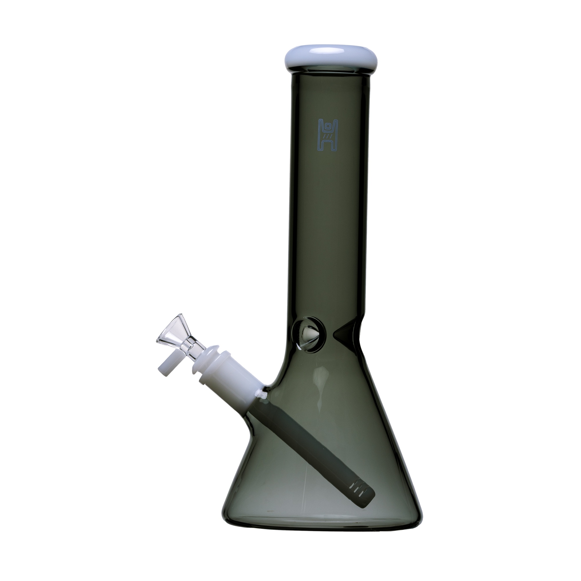 Pixie's Pantry Human Grade 12-Inch Beaker Water Pipe in Smoke colorway