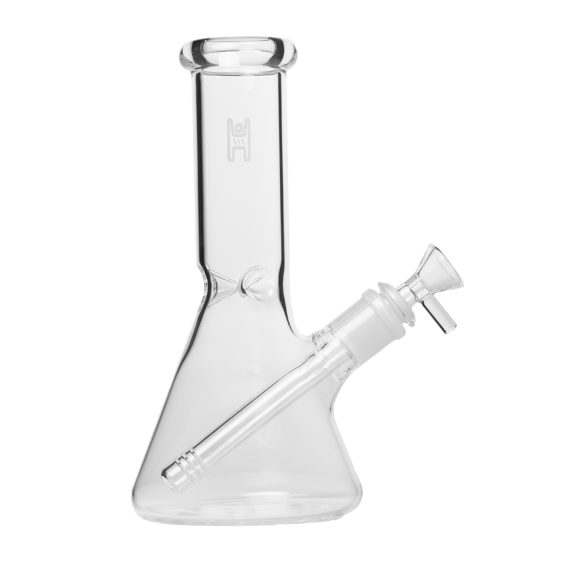 9 inch Human Grade beaker water pipe - Light Blue colorway for Pixies Pantry Build-A-Bong catalog