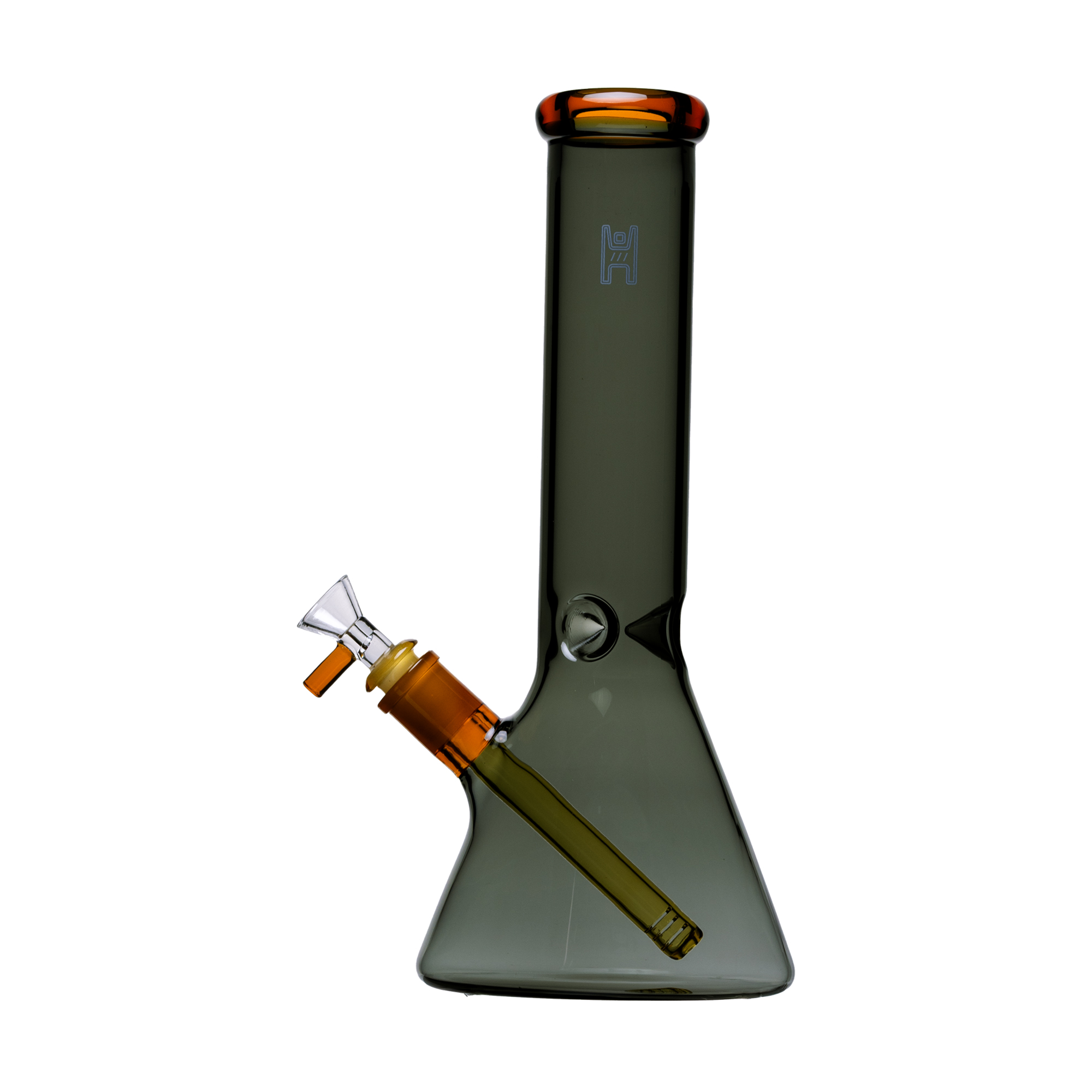 Medusa dark green and amber base sample for premium Build-A-Bong event catalog